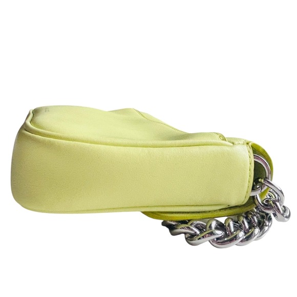 MARC JACOBS The J Marc Pistachio Green Leather Chain Shoulder Bag - Picture 5 of 8